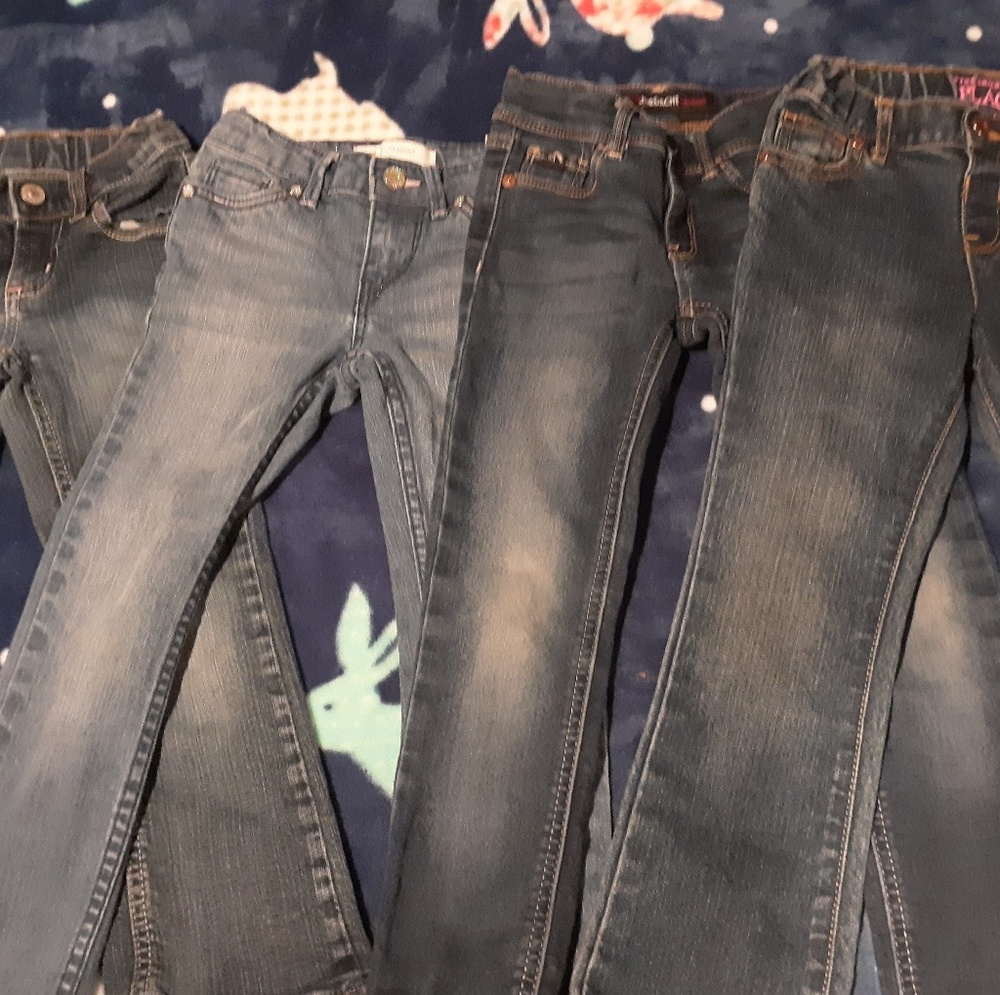 💜Girls *namebrand* Jean's lot of 4💜